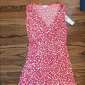 Polka Dot Red and White Dress.